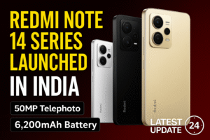 Redmi Note 14 Series Launched in India: A Bold Leap in Mid-Range Innovation