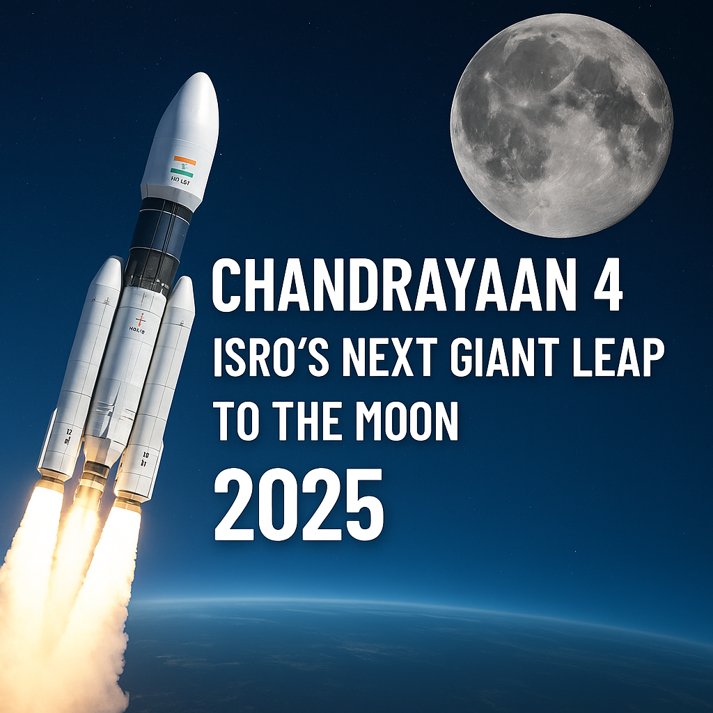 Chandrayaan 4: ISRO’s Next Giant Leap to the Moon in 2025