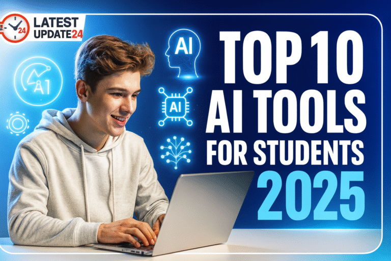 Top 10 AI Tools Every Student Must Use in 2025 (Full Guide)